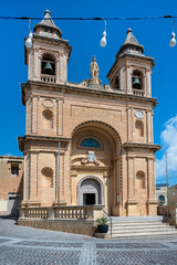 Church of Our Lady of Pompeii. Marsaxlokk, Malta