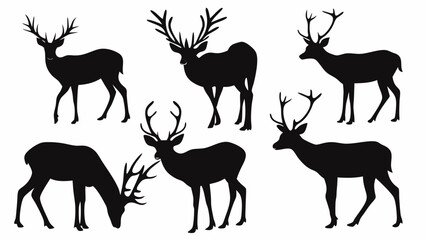Deer Silhouettes