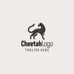 Original Black White Cheetah Symbol