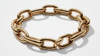 Obraz premium Gold chain bracelet