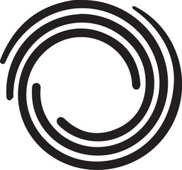 vector illustration of an abstract backgroundAbstract Spiral Circle Geometric Art Design 