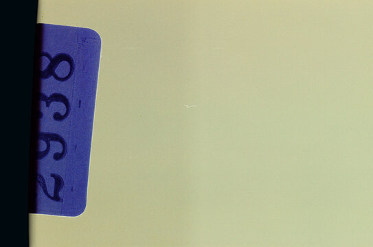 Film texture with empty space