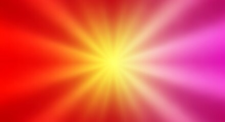 Fototapeta premium Abstract colorful background with radiating light beams for vibrant designs