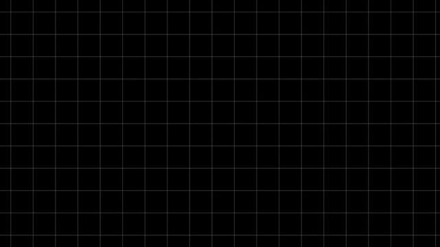 Grid Flat ZOOM IN- Dynamic Visual Elements Overlay Pan for Creative Projects.4K Technologic Line background Grid Background (Loopable).