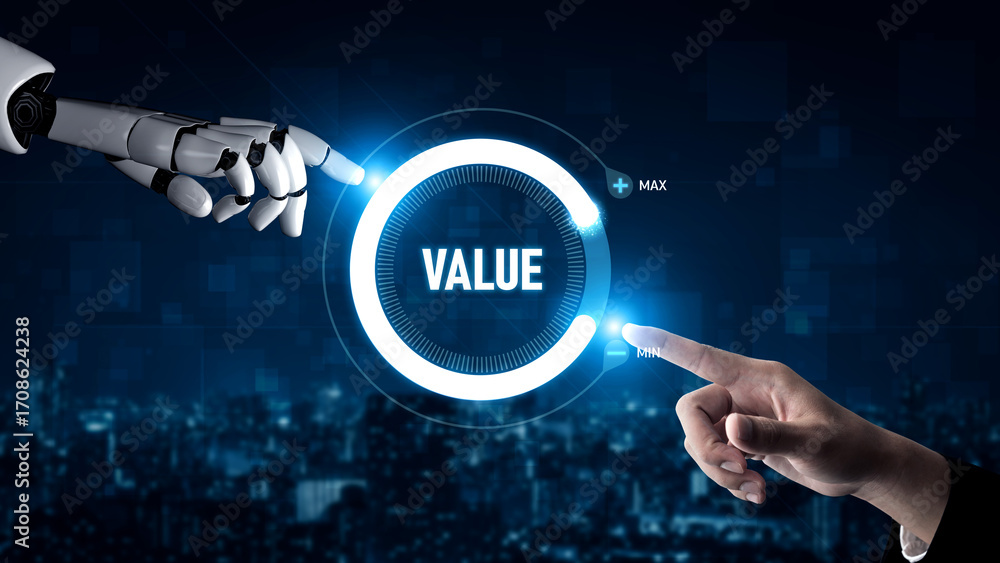 Leinwandbilder ai optimizes erp systems through virtual assistants, automating processes and enhancing efficiency i