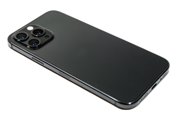  Premium Smartphone Top View on white background