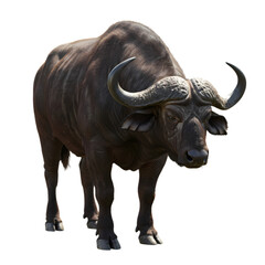Obraz premium African Buffalo: Powerful Mammal Photo - Wildlife Photography