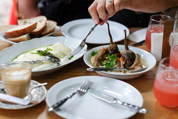 Shared Georgian Brunch