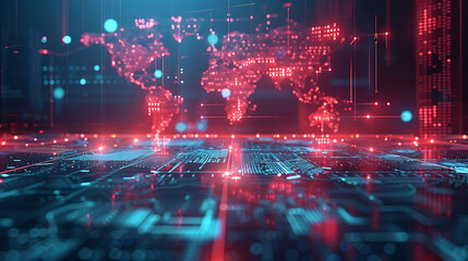 Global Network Digital Map.
