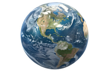 Earth Globe PNG Isolated Transparent Background