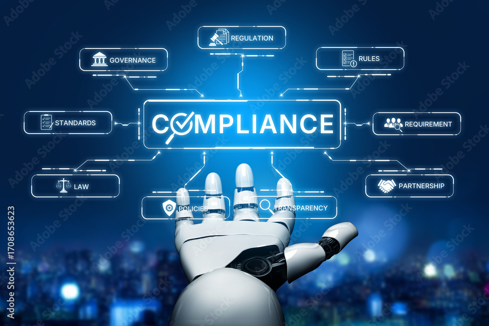 Poster ai ensures compliance with automated policy checks, smart regulation systems, and intelligent auditi