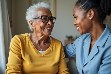 Title: A Granddaughter's Compassionate Care for her Elderly African American Grandmother in a Nursing Home