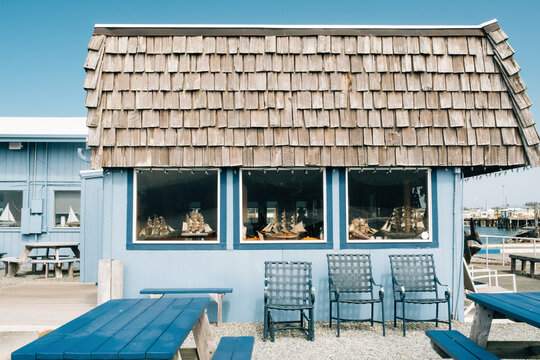 Nautical Themed Diner in Small Coastal Town