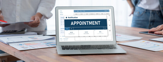 Online applointment booking calendar for brisk regristration on the internet website