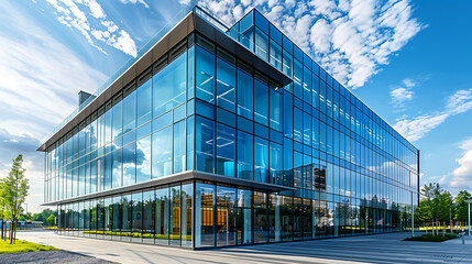 Modern Office Building.