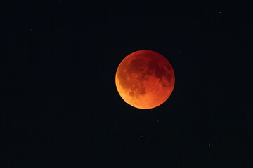 Astronomy Phenomenon Blood Moon Eclipse