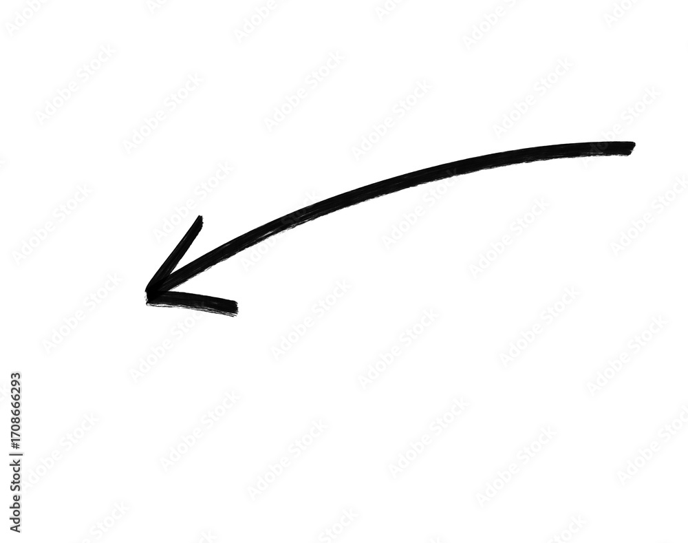 Poster green arrow pointing up inside a square, isolated on transparent background