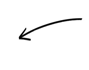 Fototapeta premium Green arrow pointing up inside a square, isolated on transparent background