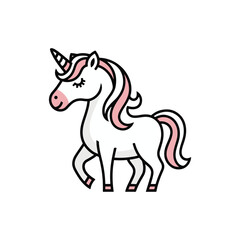 unicorn horse vector illustration 