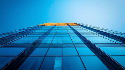 Skyscraper View Upward.