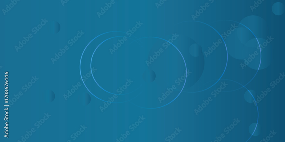 Fototapete dark abstract background with circular neon light glow flare line and bokeh effect. futuristic energ