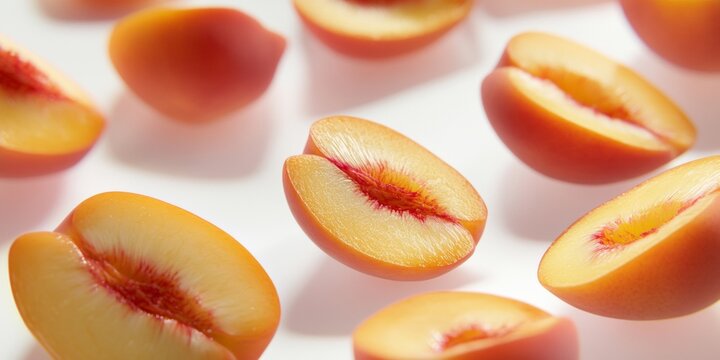 These are the edible pits from a peach fruit.