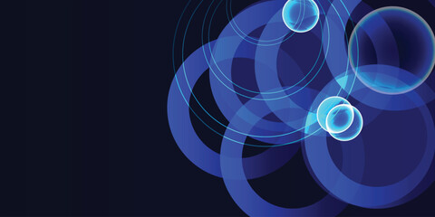 Modern abstract blue background. Vibrant gradient square shapes. Minimalist geometric design. Simple elements. Futuristic graphic.