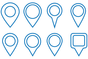 Location icon. Map pin icon set. location marker. location pin. Map pin icon vector illustration EPS  10.