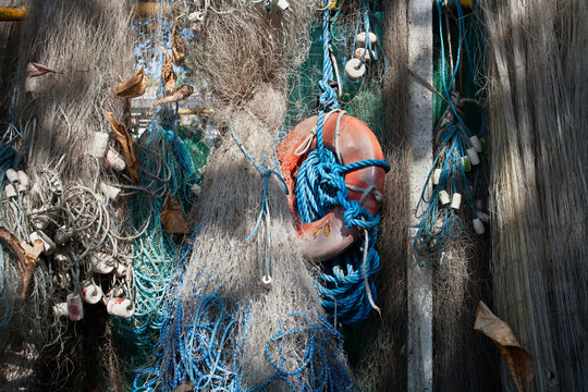 Fishing Nets on Copacabana Beach