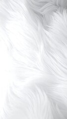 Obraz premium Abstract white fluffy texture