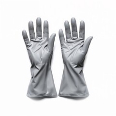 Obraz premium Rubber gloves isolated on white background