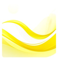 Abstract yellow waves graphic