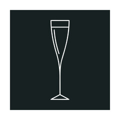 Champagne glass