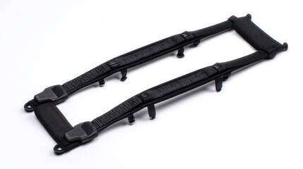 Black carrying straps