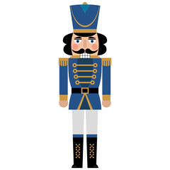 Cute nutcracker vintage Christmas toy soldier 