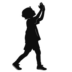 Child clapping hands