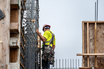 Worker on a Construction Site