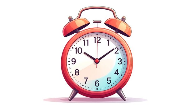 Cartoon alarm clock