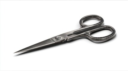Obraz premium Metal nail scissors isolated
