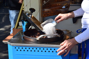 La fabrication des pralines