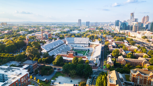 Bobby Dodd Stadium is the football stadium located on the campus of the Georgia Institute of Technology in Atlanta, GA