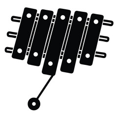 glockenspiel vector icon