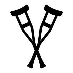 Find crutches medical equipment mobility aid support device for injured patients recovery tools