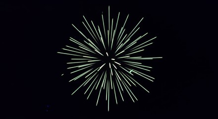 Abstract fireworks explosion