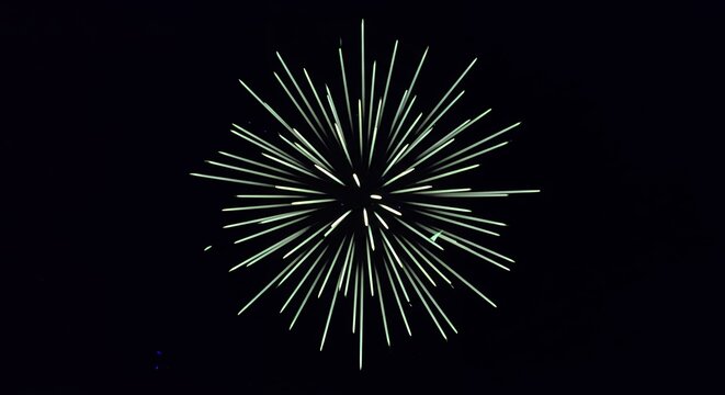 Abstract fireworks explosion