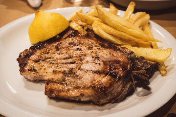 steak and fries