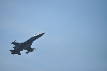 Lockheed Martin F-16 Fighting Falcon in flight
