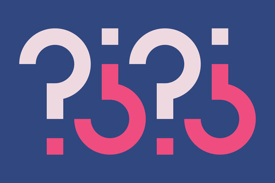 Geometric question marks