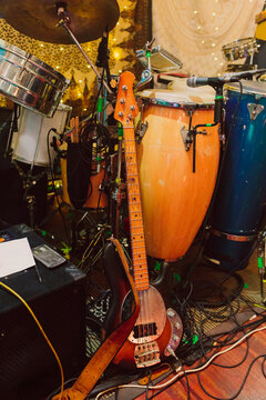 Bass Guitar and Drums