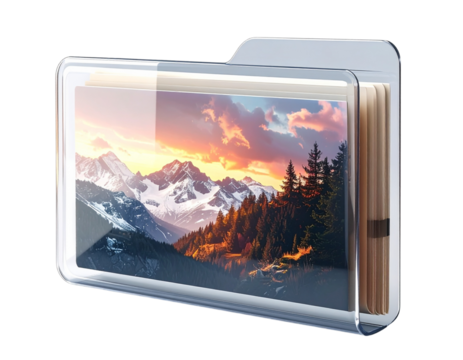 Firefly_File Folder PNG – Transparent Office Icon